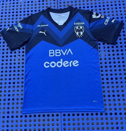 Fans Version 2022-2023 Monterrey Away Blue Soccer Jersey