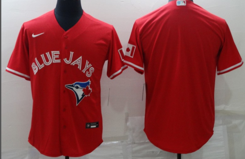 Toronto Blue Jays Red Black MLB Jersey
