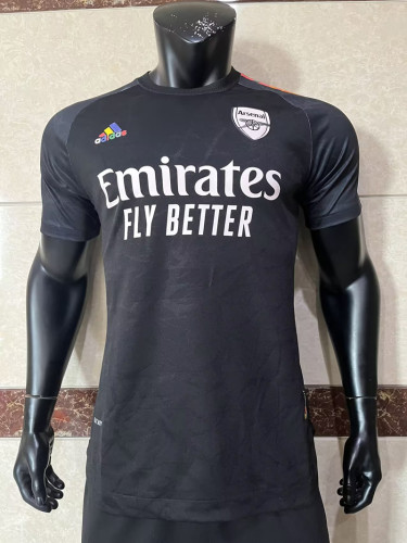 Player Version 2023-2024 Arsenal Black Soccer Jersey