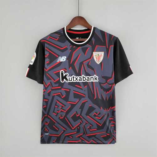 Fans Version 2022-2023 Athletic Bilbao Away Soccer Jersey