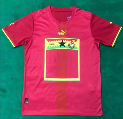 Fans Version 2022 World Cup Ghana Away Red Soccer Jersey