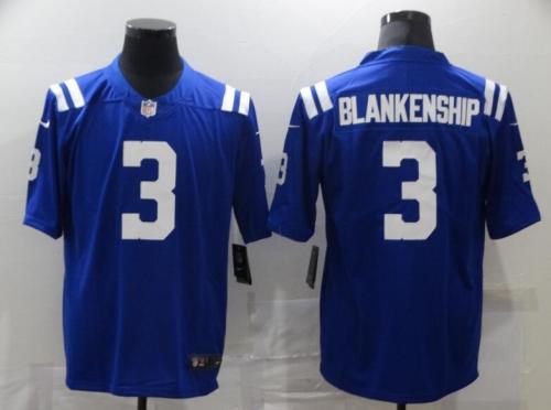 Colts 3 Rodrigo Blankenship Blue Vapor Untouchable Limited Jersey