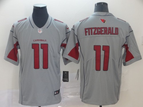 Arizona Cardinals #11 FITZGERALD Gray Inverted Legend Limited Jersey