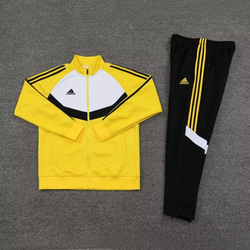 2023-2024 AD Yellow Soccer Jacket and Pants