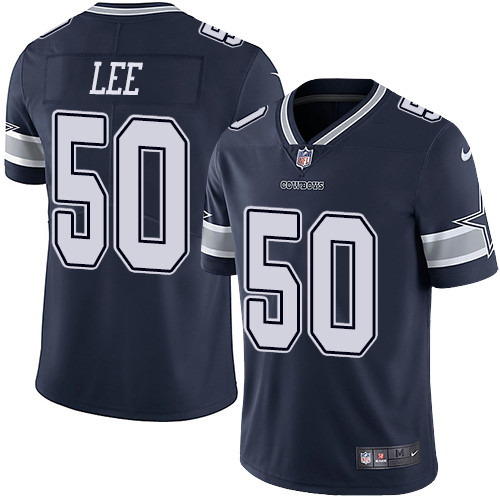 Dallas Cowboys #50 LEE Navy NFL Legend Jersey