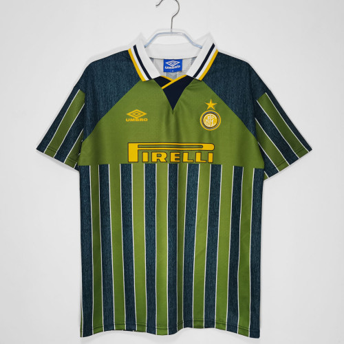 Retro Jersey 1995-1996 Inter Milan Away Soccer Jersey Vintage Football Shirt