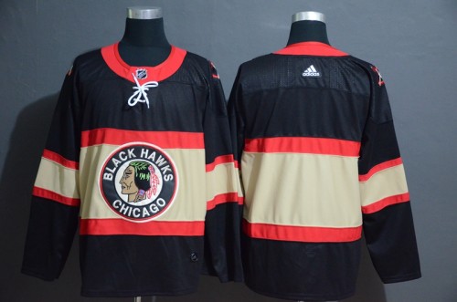 Chicago Blackhawks Blank Premier Black New Third Jersey