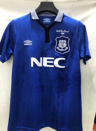 Retro Jersey  1994-1995 Everton Home Soccer Jersey