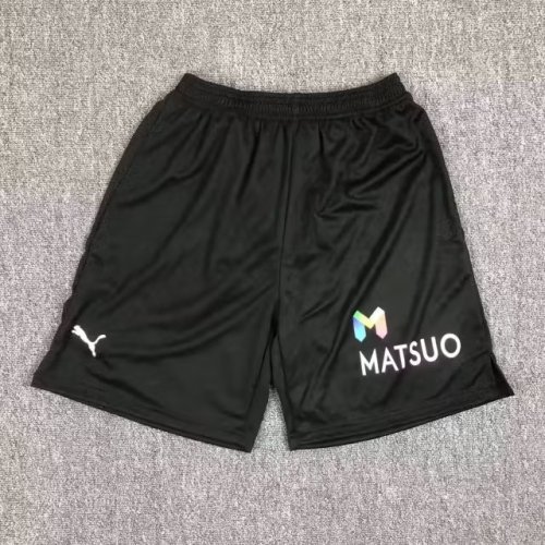 2023-2024 Kawasaki Frontale Black Soccer Shorts