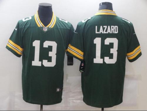 Packers 13 Allen Lazard Green Vapor Untouchable Limited Jersey