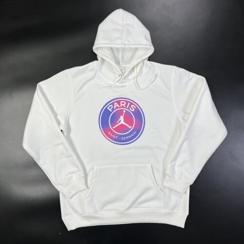 2022-2023 PSG White/Purple Soccer Hoodie