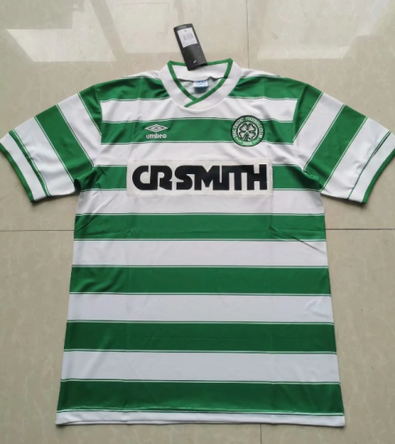 Retro Jersey  1985-1986 Celtic Home Soccer Jersey