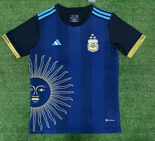 Fans Version 2023-2024 Argentina Sun Edition Soccer Jersey