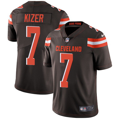 Cleveland Browns #7 KIZER Brown NFL Legend Jersey
