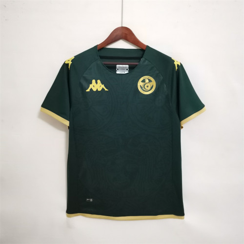 Fans Version 2022 World Cup Tunisia 3rd Away Green Soccer Jersey