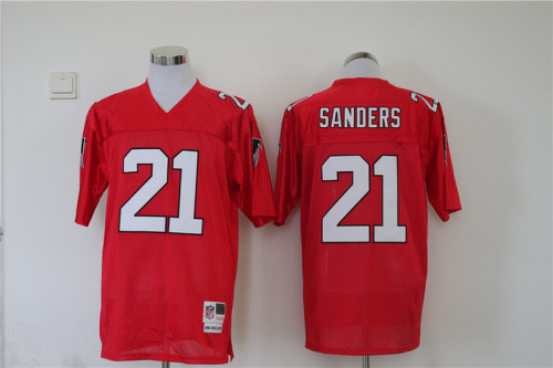 Retro Jersey Philadelphia Eagles 21 SANDERS Red NFL Jersey
