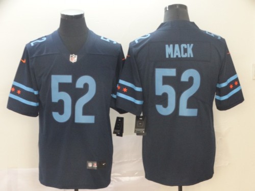 Chicago Bears 52 Khalil Mack Black City Edition Vapor Untouchable Limited Jersey