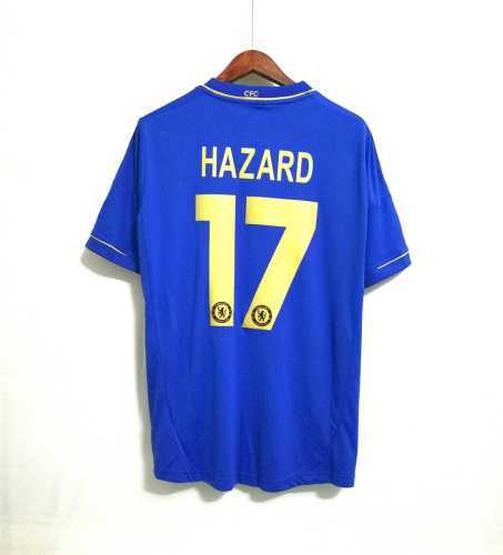 with 2012 Champions Winner Patch Retro Jersey 2012-2013 Chelsea HAZARD 17 Home Soccer Jersey