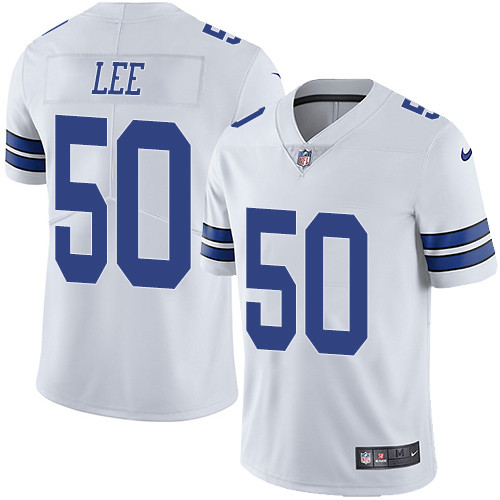 Dallas Cowboys #50 LEE White NFL Legend Jersey