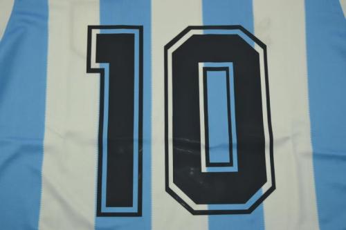 Retro Jersey 1978 Argentina KEMPES 10 Home Soccer Jersey