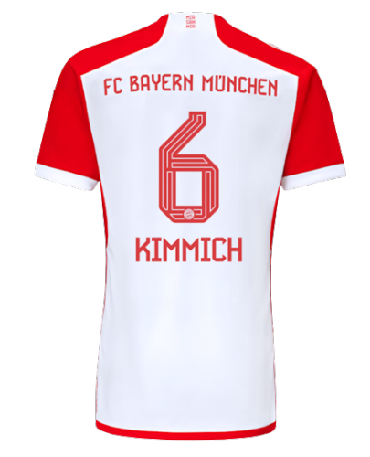 Fans Version 2023-2024 Bayern Munich 6 KIMMICH Home Soccer Jersey