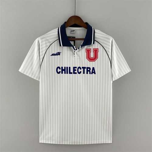 Retro Jersey 1994-1995 Universidad de Chile Away White Soccer Jersey