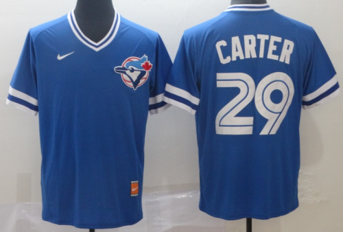 2019 Toronto Blue Jays # 29 CARTER Blue  MLB Jersey