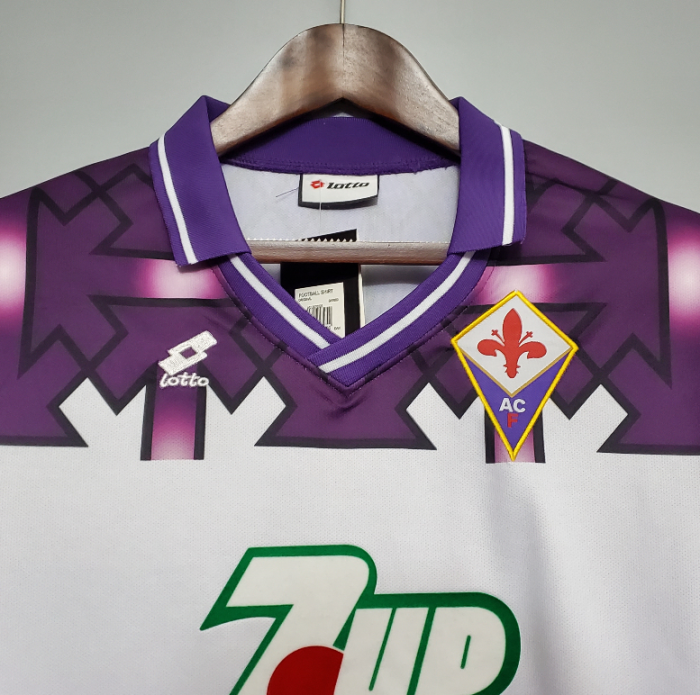 Retro Jersey ACF Fiorentina 1992-1993 Away Soccer Jersey