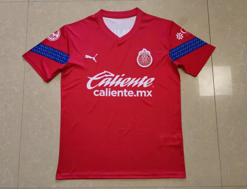2022-2023 Chivas Red Soccer Training Jersey