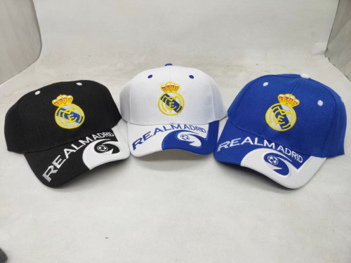 Real Madrid Soccer Caps