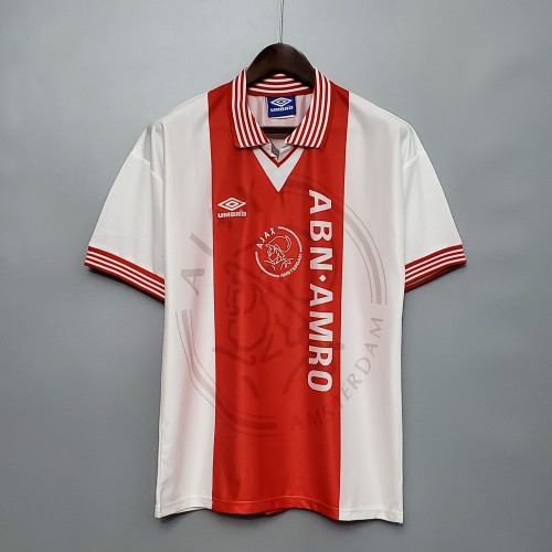 Retro Jersey 1995-1996 Ajax Home Soccer Jersey