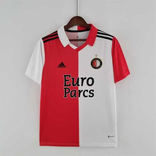 Fans Version 2022-2023 Feyenoord Rotterdam Home Soccer Jersey S,M,L,XL,2XL,3XL,4XL