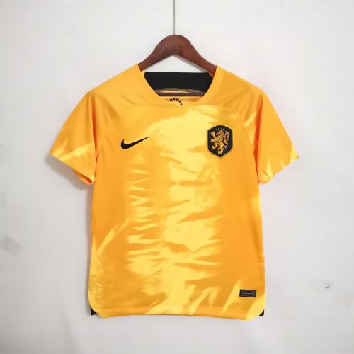 Fans Version 2022 World Cup Netherlands Home Soccer Jersey Holland Football Shirt