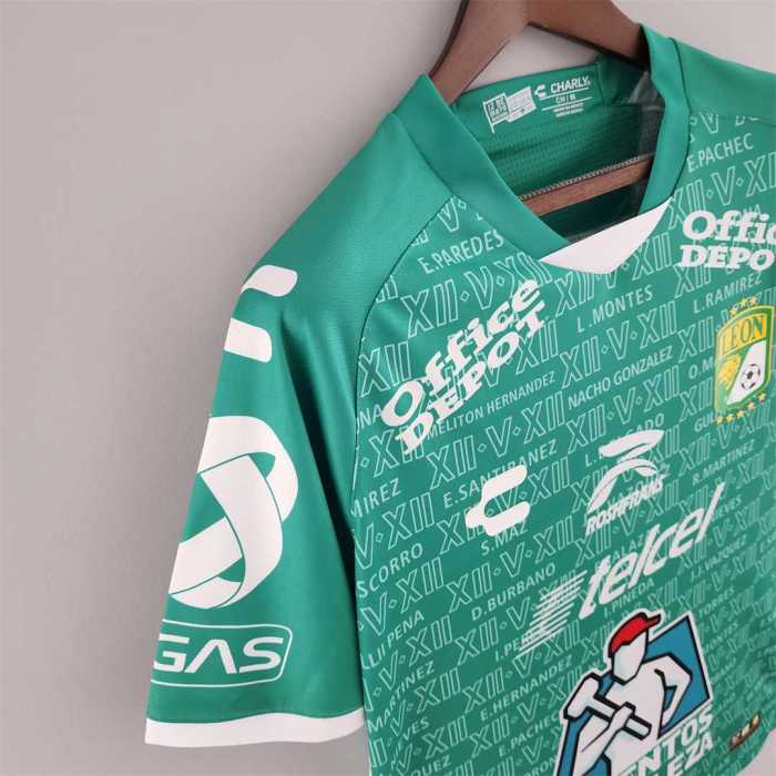 Fans Version 2022-2023 Club Leon Home Soccer Jersey