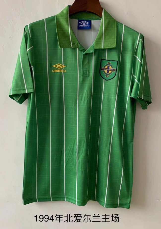Retro Jersey 1994 Northern Ireland Home Soccer Jersey Vintage Football Shirt