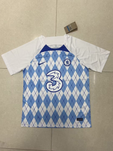 Fans Version 2023-2024 Chelsea Special Blue/White Soccer Jersey