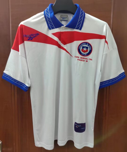 Retro Jersey 1998 Chile Away Soccer Jersey