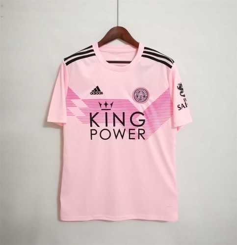 Retro Jersey 2019-2020 Leicester City Away Pink Soccer Jersey