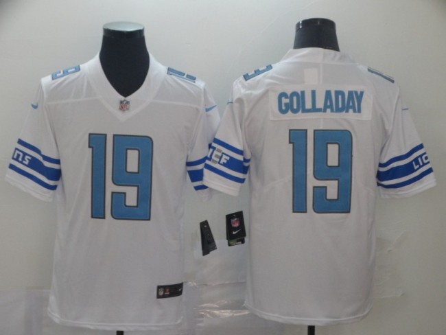 Detroit Lions 19 Kenny Golladay White Women Vapor Untouchable Limited Jersey