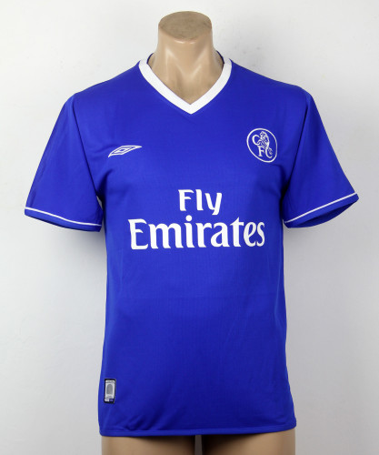 Retro Jersey 2003-2005 Chelsea Home Soccer Jersey Blue Vintage Football Shirt