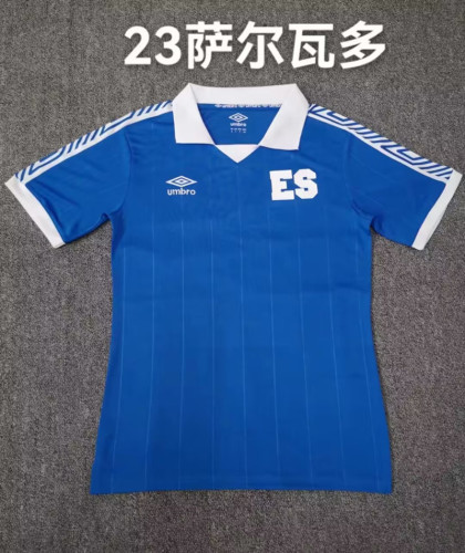 Fans Version 2022-2023 El Salvador Home Soccer Jersey