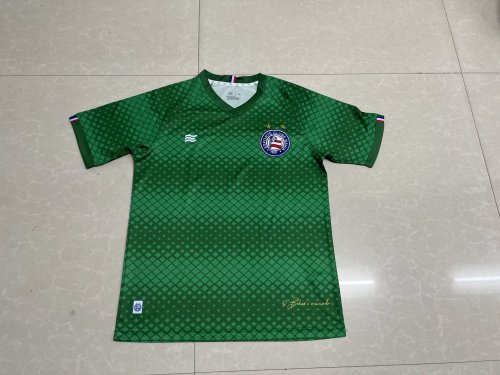 Fans Version 2023-2024 Bahia Green Goalkeeper Soccer Jersey
