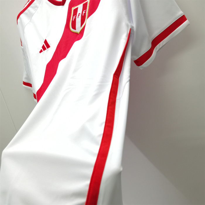 Fans Version 2023 Peru Home Soccer Jersey
