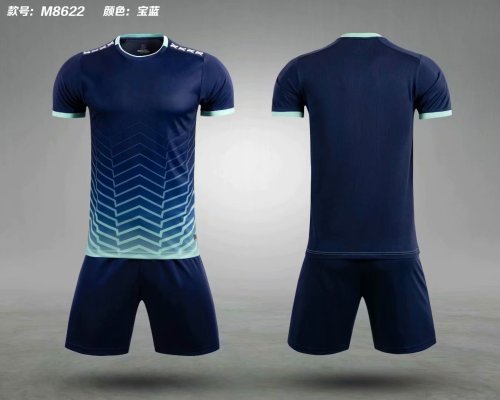 M8622 Borland Tracking Suit Adult Uniform Soccer Jersey Shorts