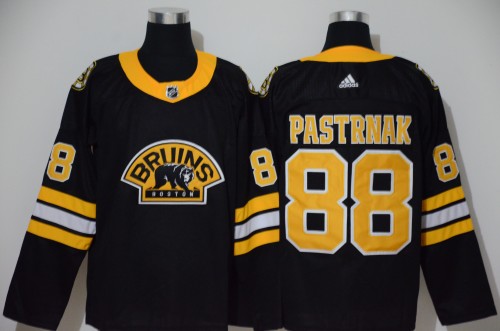 Boston Bruins 88 David Pastrnak Black NHL Jersey