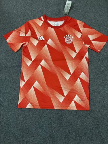 Fan Version 2023-2024 Bayern Munich Orange Soccer Training Jersey Bayern Futbol Shirt