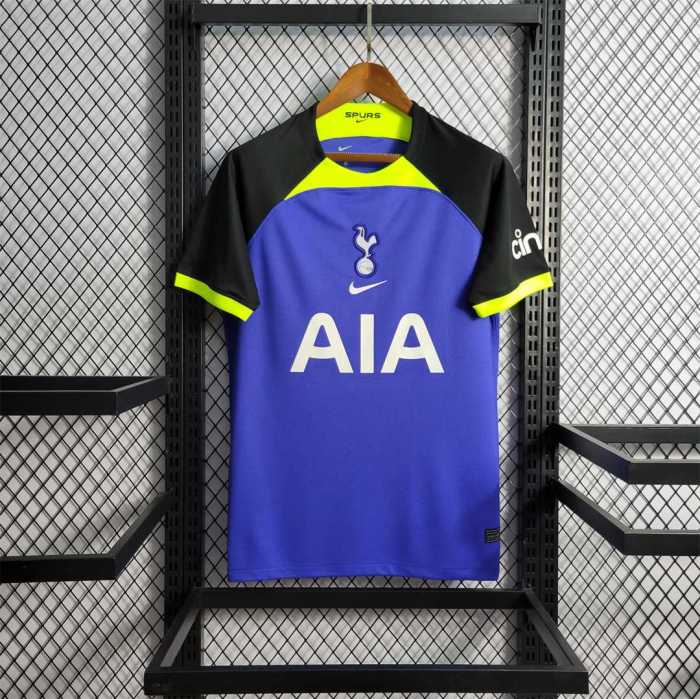 Fans Version 2022-2023 Tottenham Hotspur Away Purple Soccer Jersey S,M,L,XL,2XL,3XL,4XL