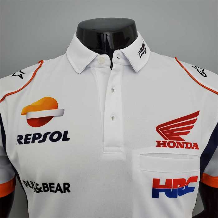 F1 Formula One Honda White Racing Jersey