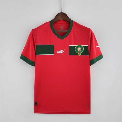 Fans Version 2022 World Cup Morocco Home Soccer Jersey