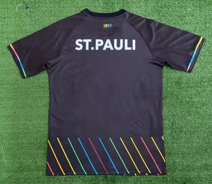 Fans Version 2023-2024 St. Pauli Away Soccer Jersey